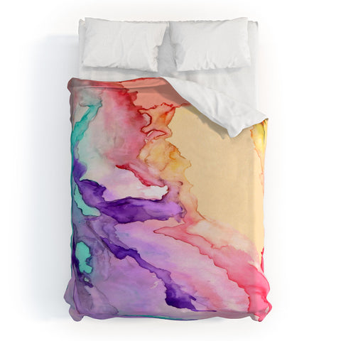 Rosie Brown Color My World Duvet Cover