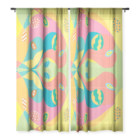 Rosie Brown Color Symmetry Sheer Non Repeat