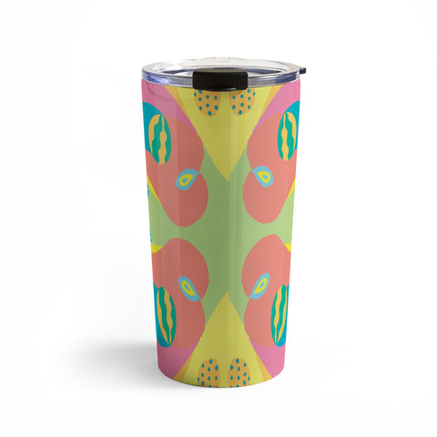 Rosie Brown Color Symmetry Travel Mug