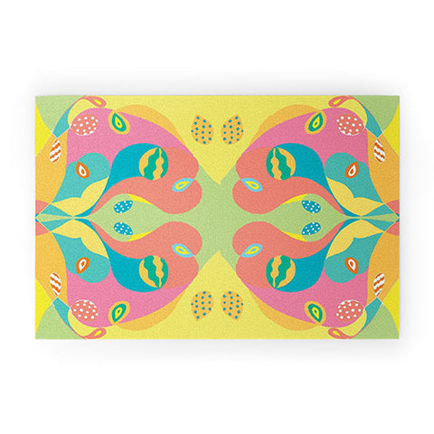 Rosie Brown Color Symmetry Welcome Mat