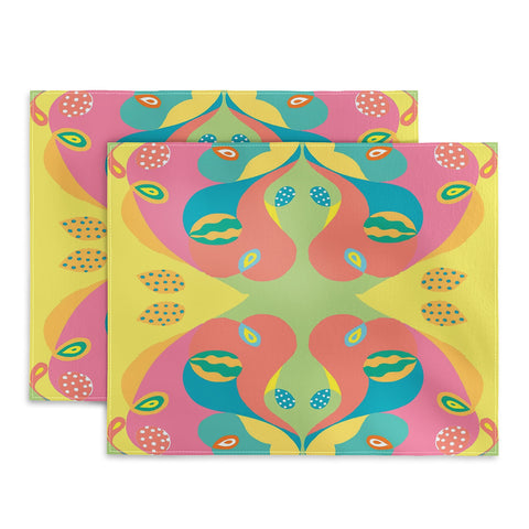 Rosie Brown Color Symmetry Placemat