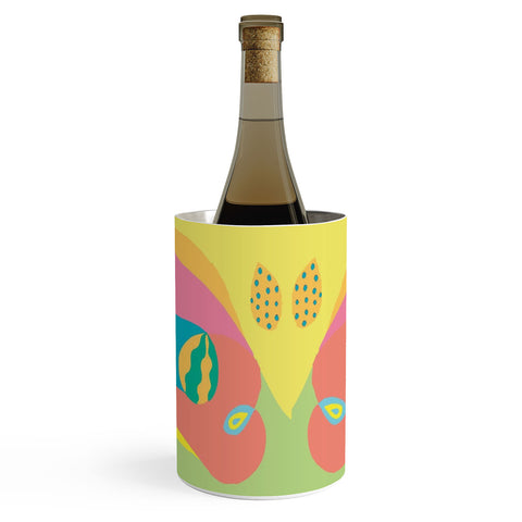 Rosie Brown Color Symmetry Wine Chiller