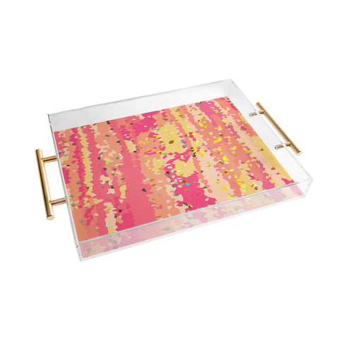 Rosie Brown Confetti Acrylic Tray