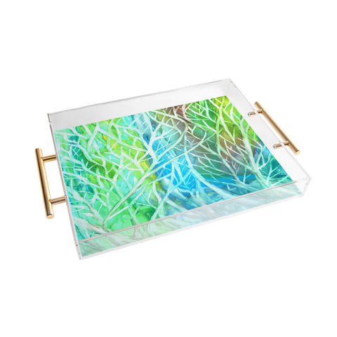 Rosie Brown Coral View Acrylic Tray