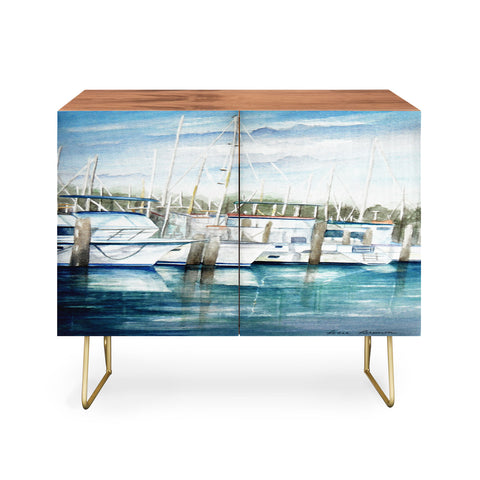 Rosie Brown Dinner Key Marina Credenza
