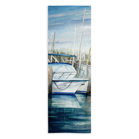 Rosie Brown Dinner Key Marina Yoga Towel