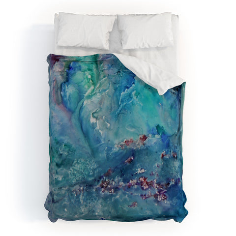 Rosie Brown Diver Paradise Duvet Cover