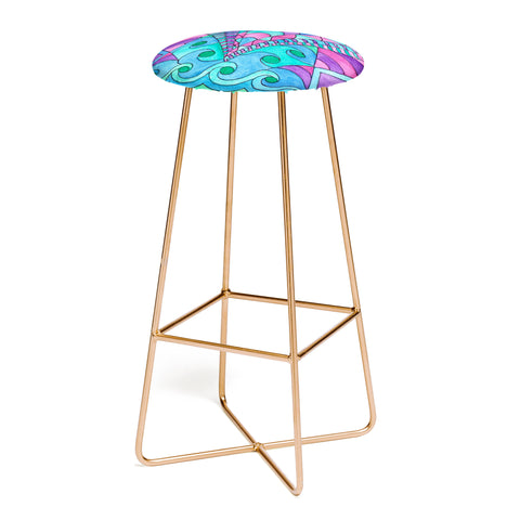 Rosie Brown Divine Deco Bar Stool