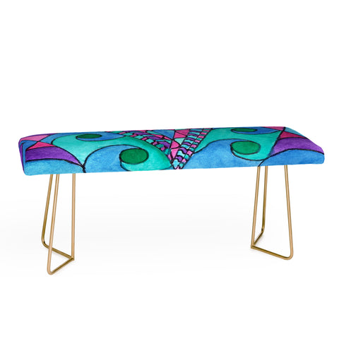 Rosie Brown Divine Deco Bench