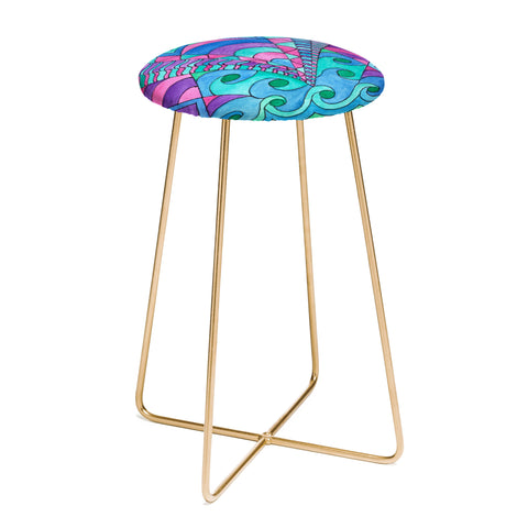 Rosie Brown Divine Deco Counter Stool