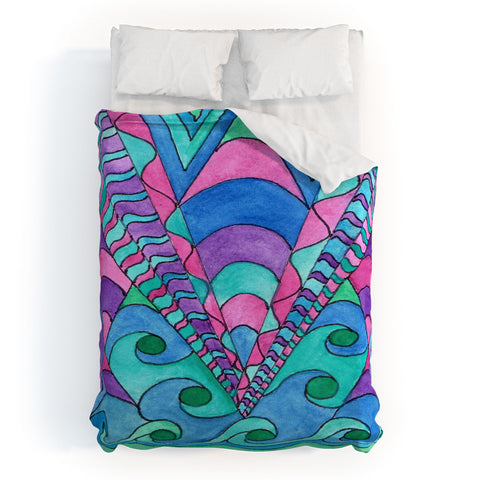 Rosie Brown Divine Deco Duvet Cover