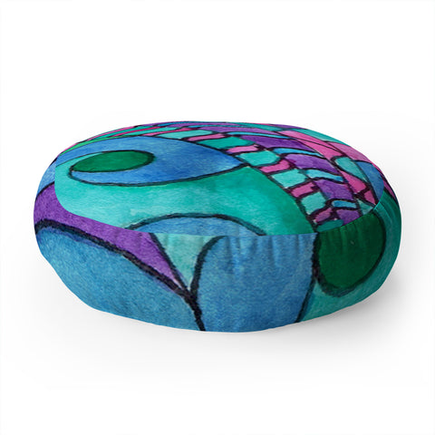 Rosie Brown Divine Deco Floor Pillow Round