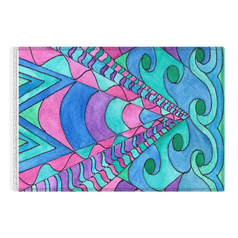 Rosie Brown Divine Deco Outdoor Rug