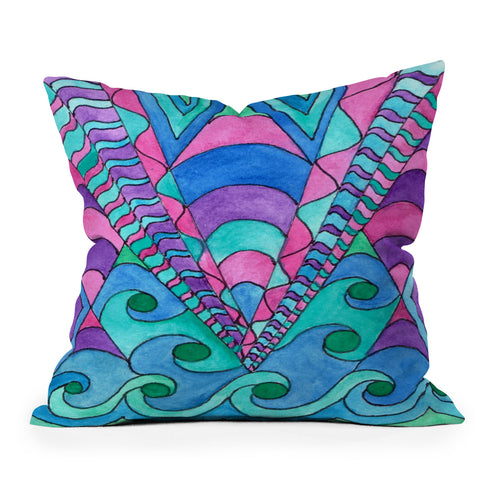 Rosie Brown Divine Deco Throw Pillow