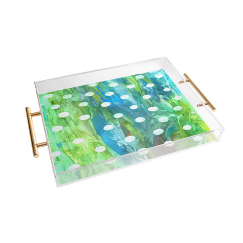Rosie Brown Dots And Dots Acrylic Tray