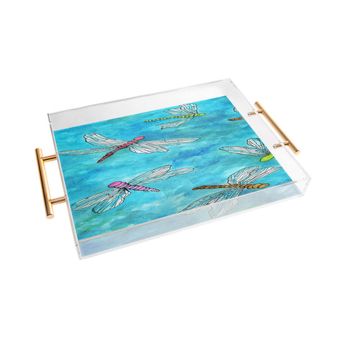 Rosie Brown DragonFly Acrylic Tray
