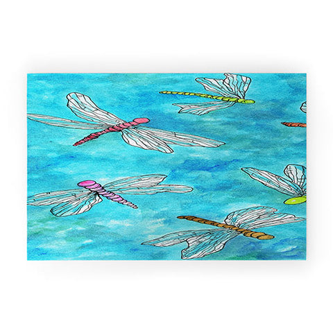 Rosie Brown DragonFly Welcome Mat