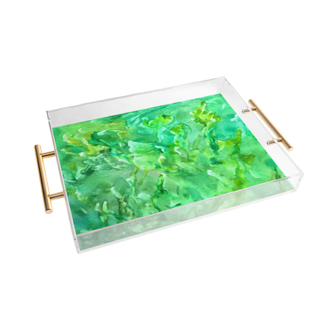 Rosie Brown Easy Being Green Acrylic Tray