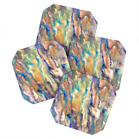 Rosie Brown Eucalyptus Coaster Set