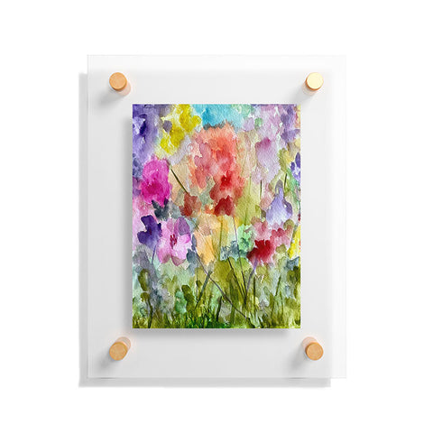 Rosie Brown Fabulous Flowers Floating Acrylic Print