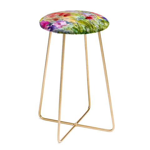 Rosie Brown Fabulous Flowers Counter Stool