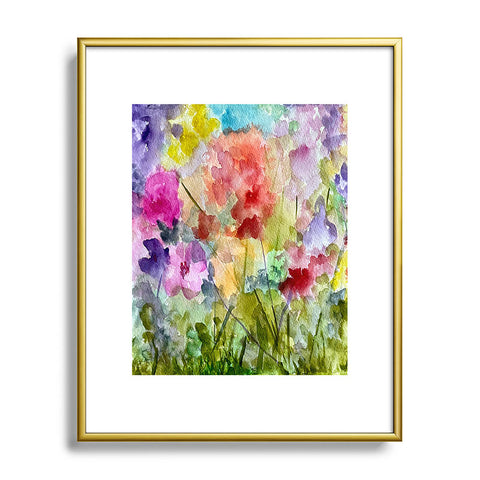 Rosie Brown Fabulous Flowers Metal Framed Art Print