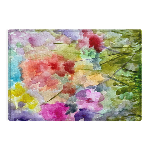 Rosie Brown Fabulous Flowers Outdoor Rug