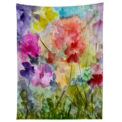 Rosie Brown Fabulous Flowers Tapestry
