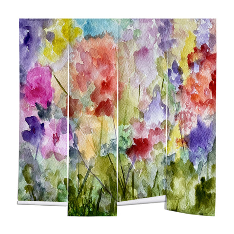 Rosie Brown Fabulous Flowers Wall Mural