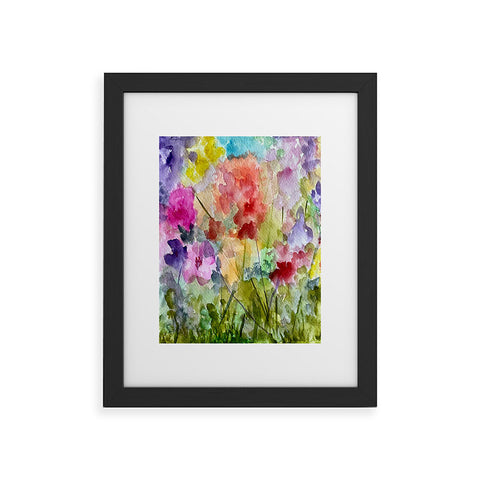 Rosie Brown Fabulous Flowers Framed Art Print