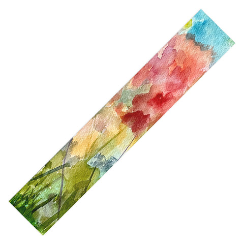 Rosie Brown Fabulous Flowers Table Runner