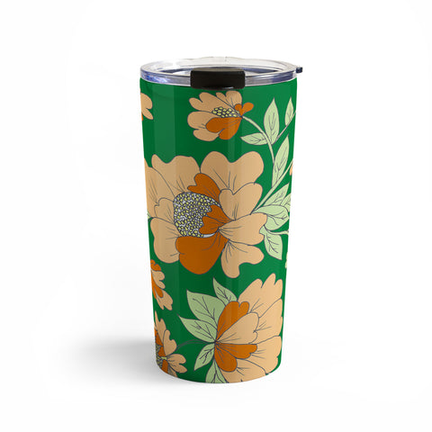 Rosie Brown Floral Travel Mug