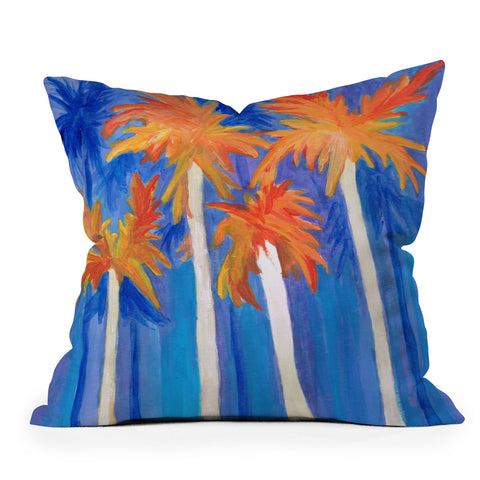 Rosie Brown Florida Autumn Outdoor Throw Pillow