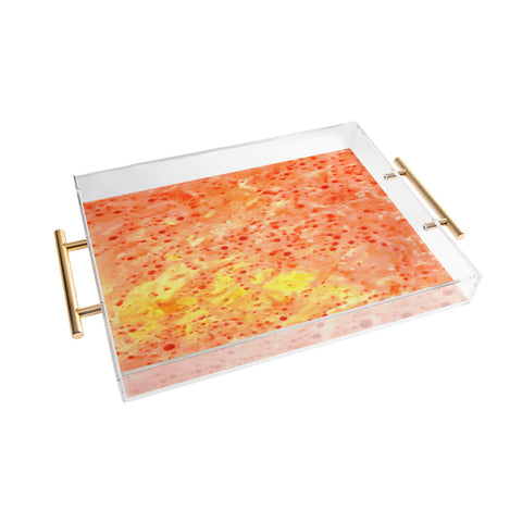 Rosie Brown Florida Orange Acrylic Tray