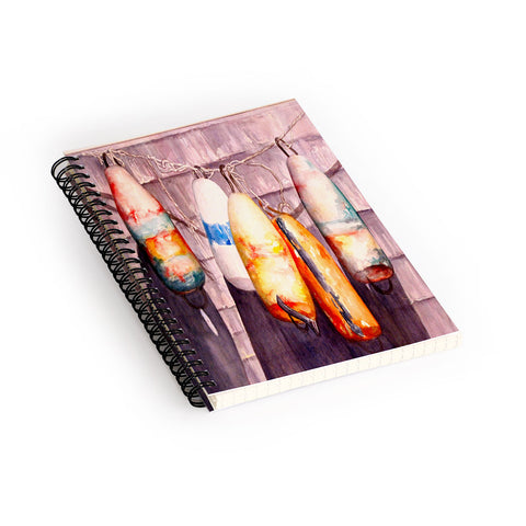 Rosie Brown Fresh Lobster Spiral Notebook