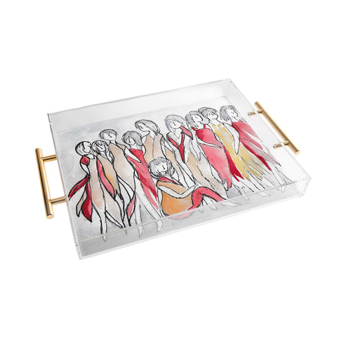 Rosie Brown Future is Female Acrylic Tray