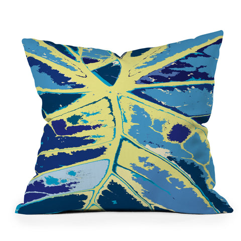 Rosie Brown Garden Curves Outdoor Throw Pillow