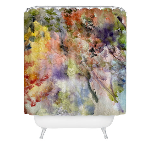 Rosie Brown Garden Glamour Shower Curtain