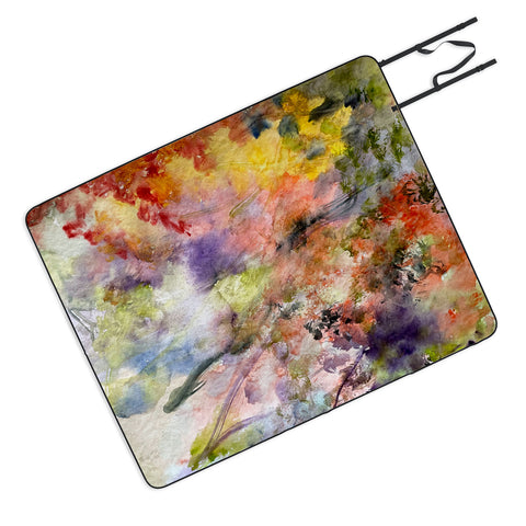 Rosie Brown Garden Glamour Picnic Blanket