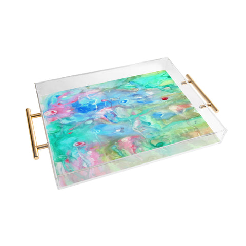 Rosie Brown Happiness 3 Acrylic Tray