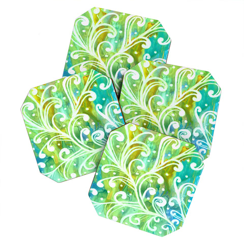 Rosie Brown Happy Dance Coaster Set