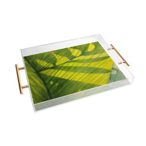 Rosie Brown In My Garden Acrylic Tray