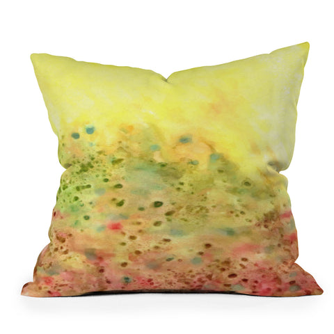 Rosie Brown Jeweled Pebbles Outdoor Throw Pillow