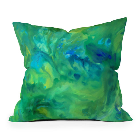 Rosie Brown Jungle Fever Outdoor Throw Pillow