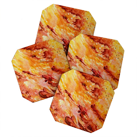 Rosie Brown Love Me Do Coaster Set