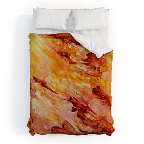 Rosie Brown Love Me Do Duvet Cover