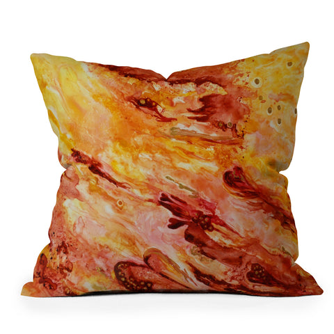 Rosie Brown Love Me Do Outdoor Throw Pillow