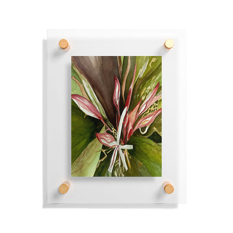 Rosie Brown Lovely Lillies Floating Acrylic Print