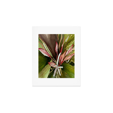 Rosie Brown Lovely Lillies Art Print