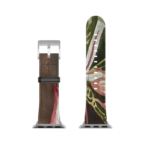 Rosie Brown Lovely Lillies Apple Watch Band
